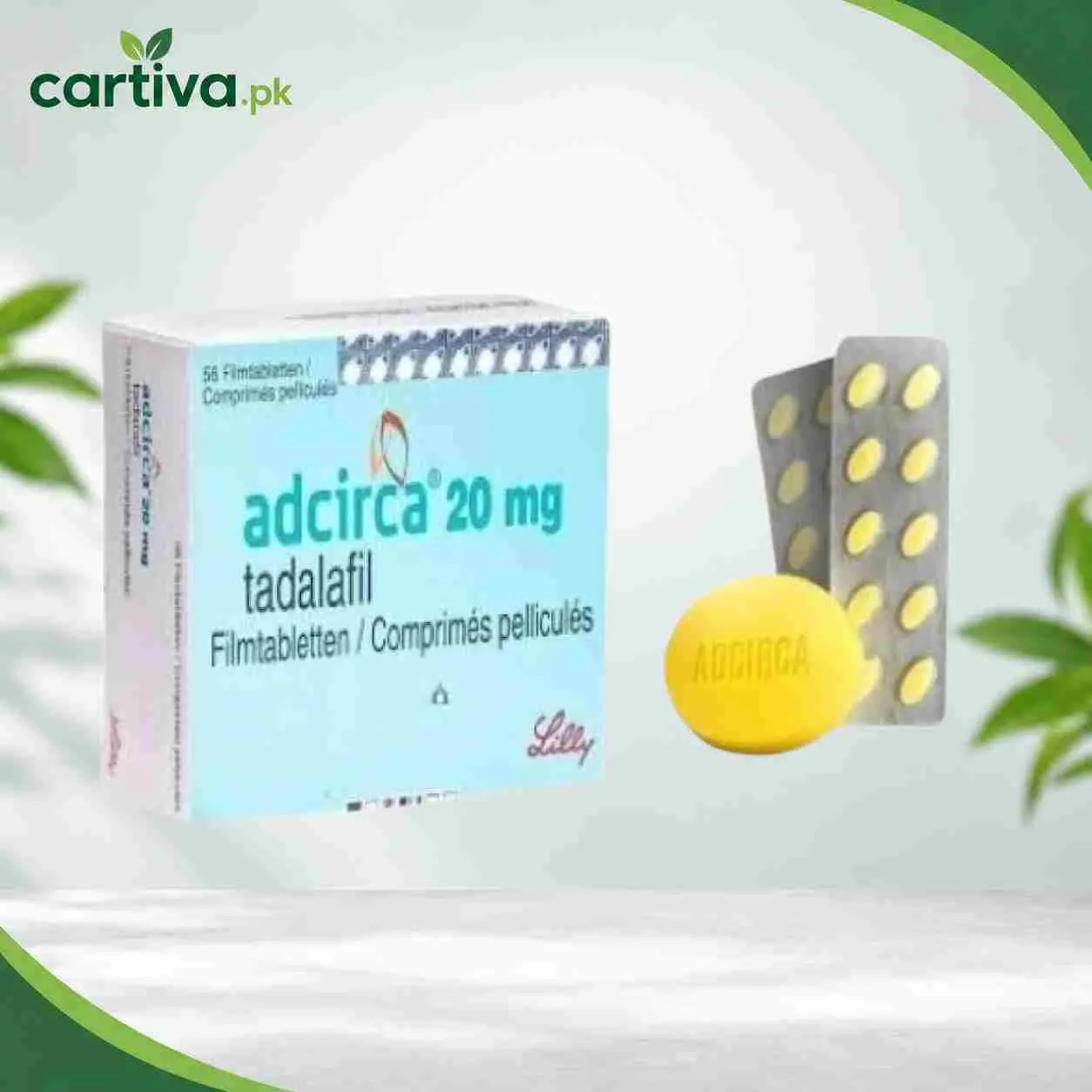Adcirca Tadalafil 20mg Tablets Price in Pakistan