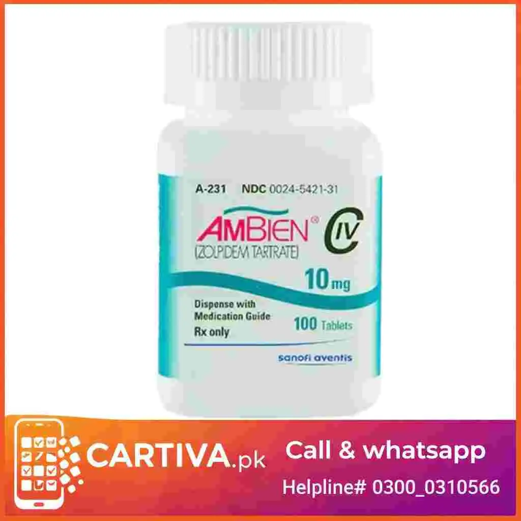 Ambien (Zolpidem Tartrate) Tablets Price in Pakistan