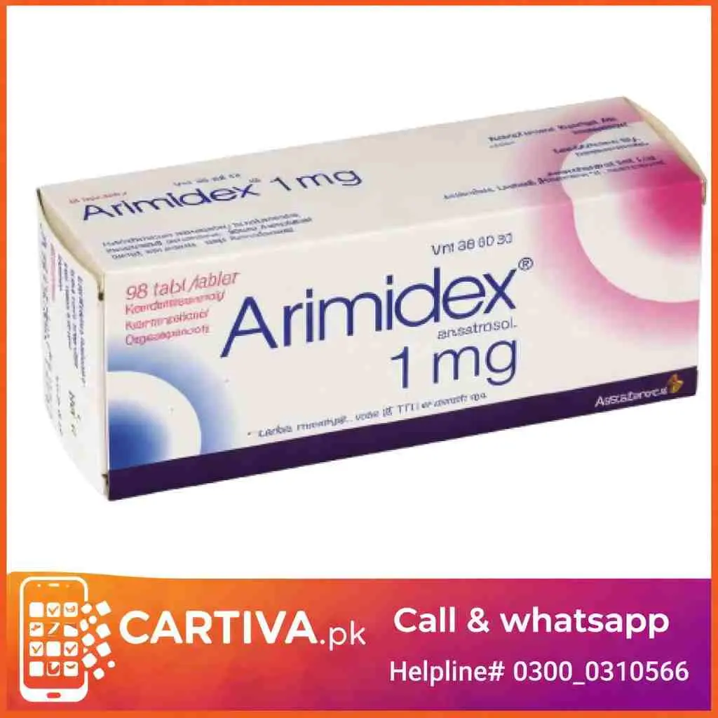 Arimidex (Anastrozole) 1mg in Pakistan