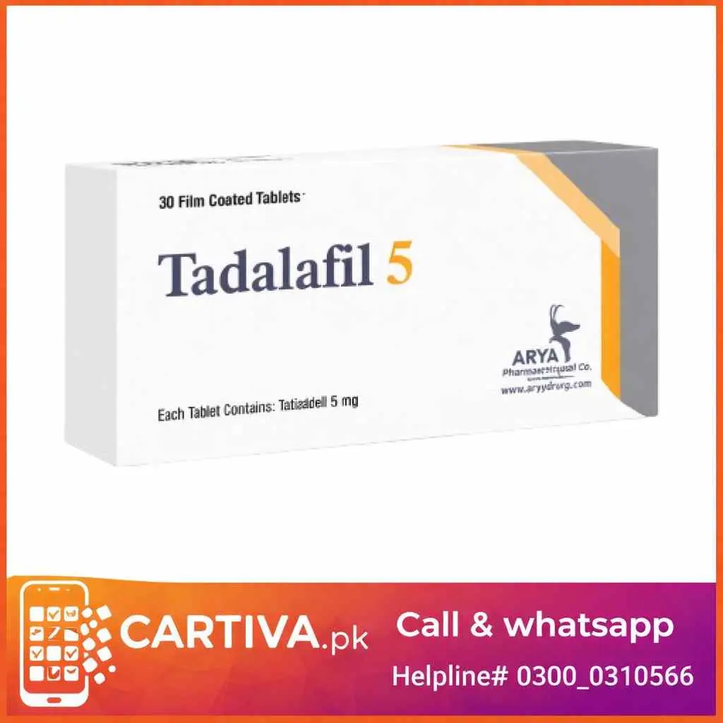 Arya Tadalafil 5mg in Pakistan