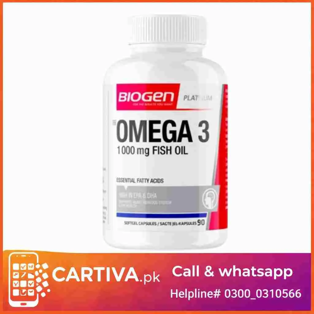 Biogen Omega-3 1000mg Fish Oil in Pakistan
