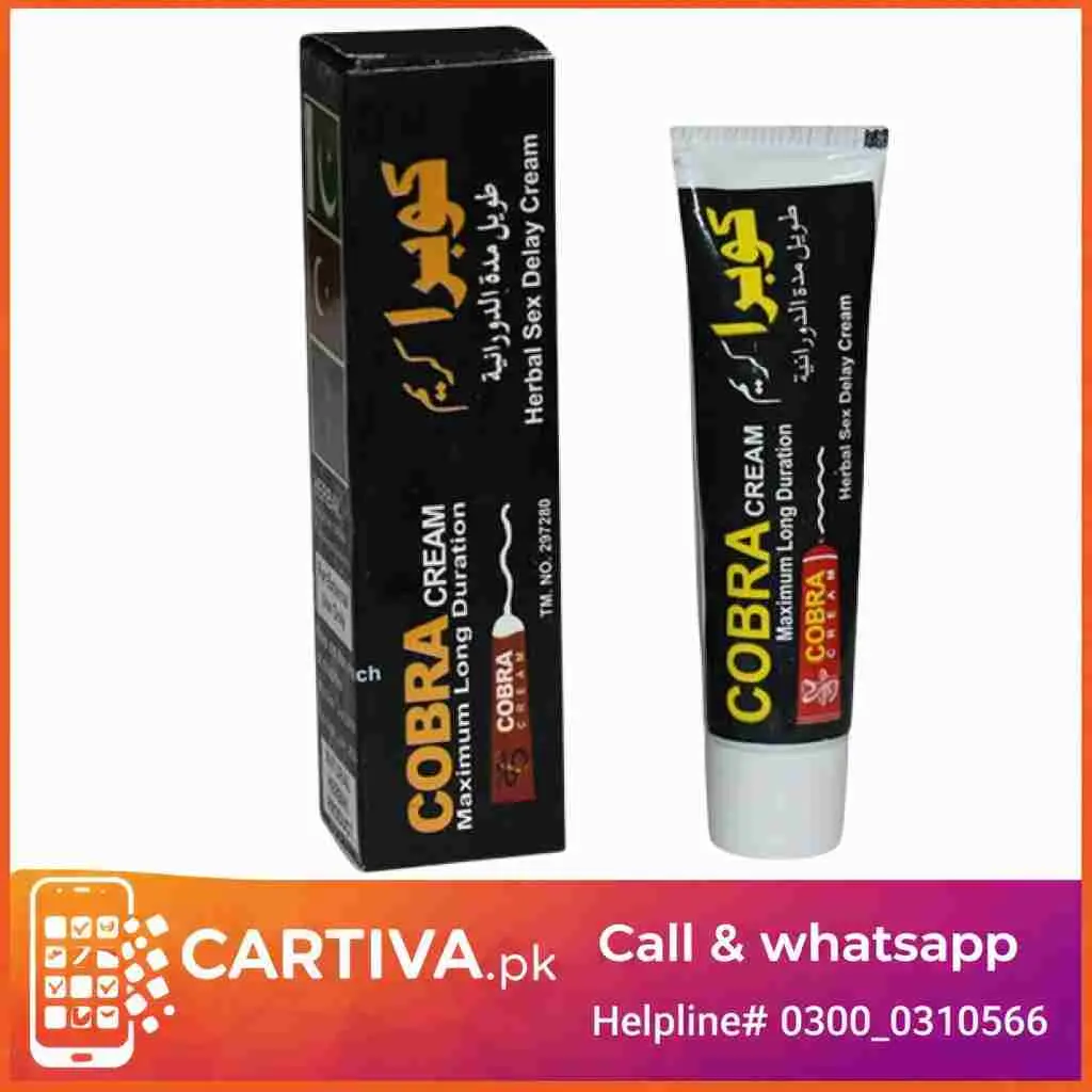 Black Cobra Delay Cream In Pakistan