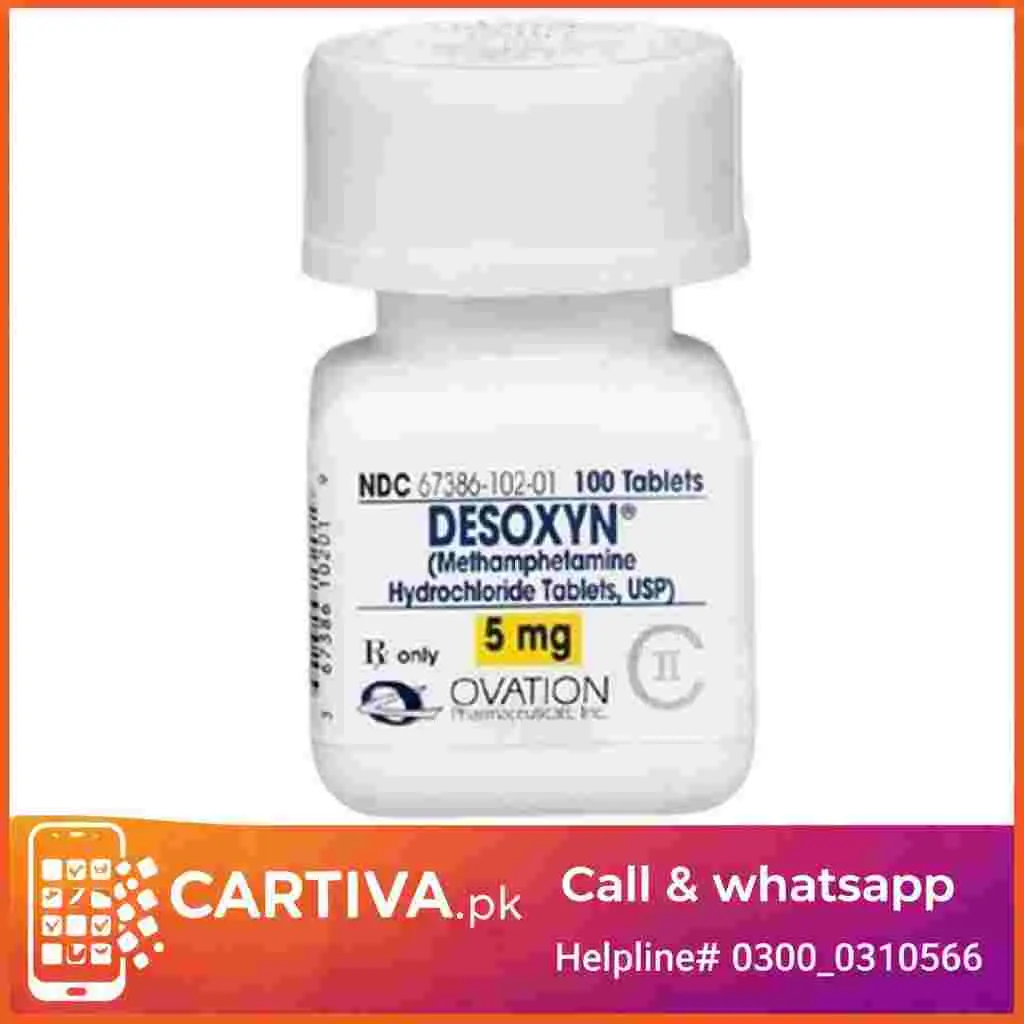 Buy Desoxyn 5mg Tablets Online in Pakistan