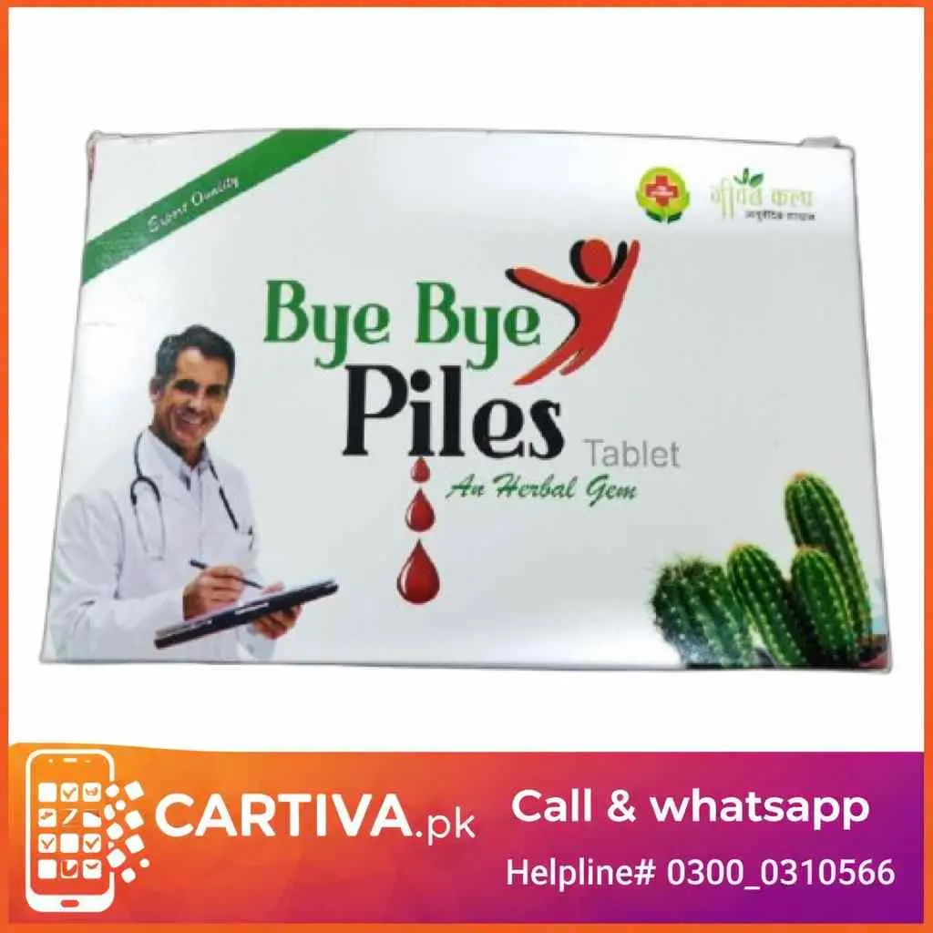 Bye Bye Piles Herbal Tablets Price in Pakistan