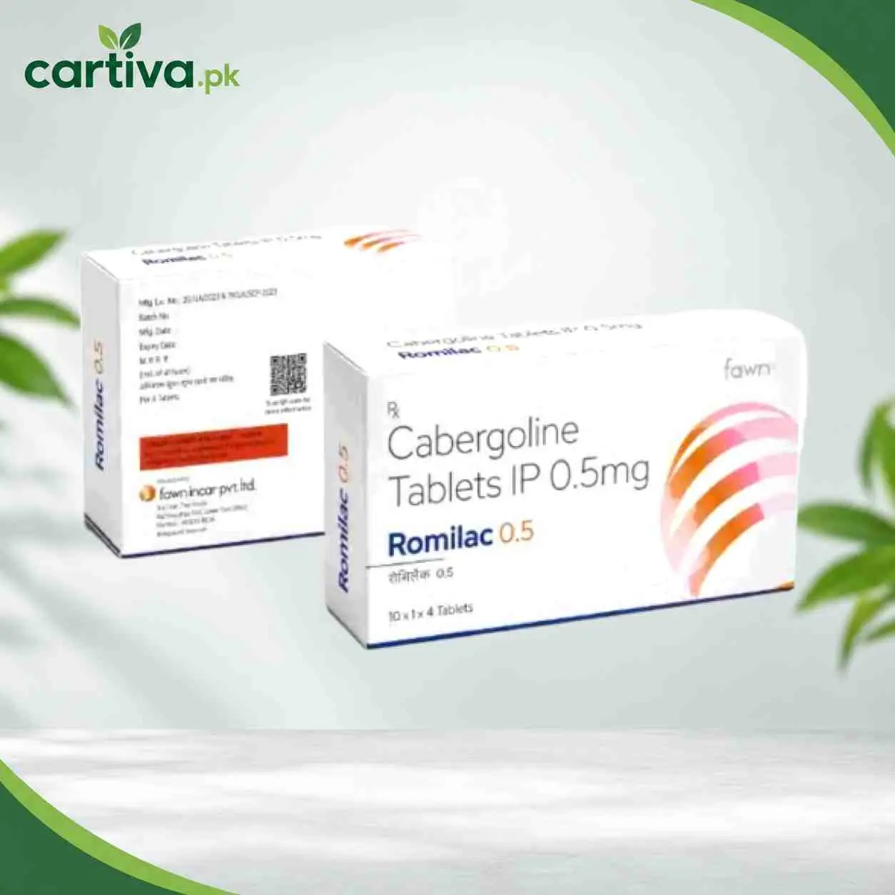 Cabergoline 0.5mg Tablets Price in Pakistan