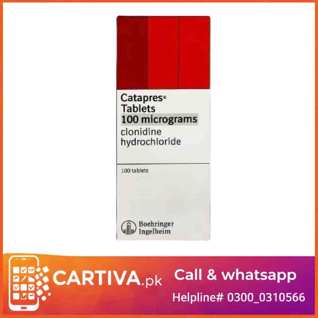 Catapres 100 mcg Tablets In Pakistan