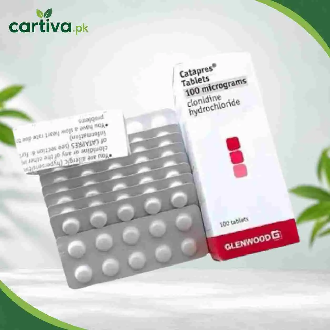 Catapres 100 Tablets In Pakistan