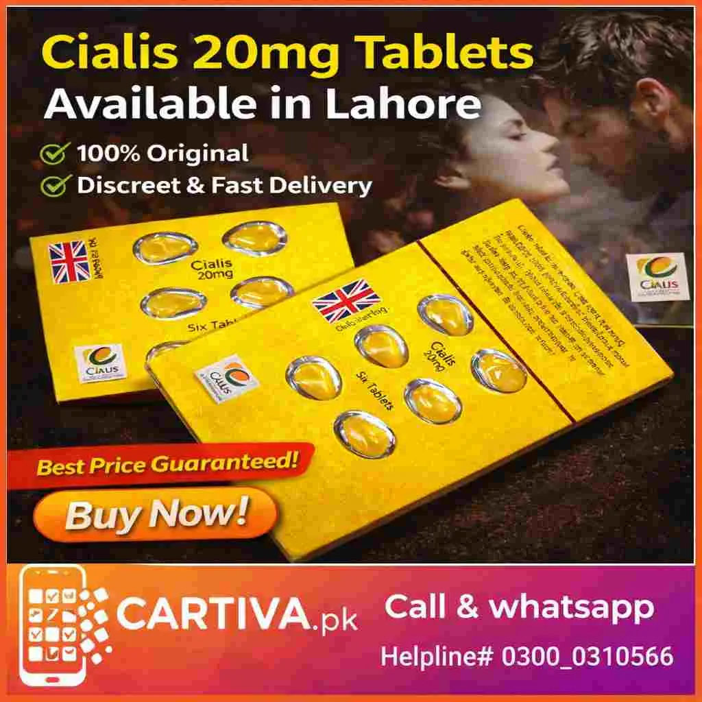 Cialis 20mg Online Lahore – Discreet Packaging Available