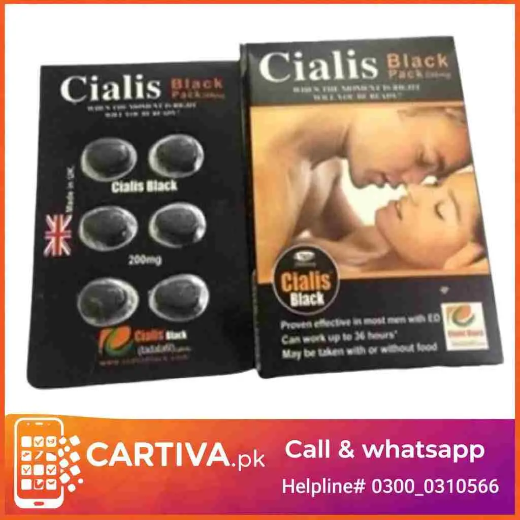 Cialis Black Tablet in Pakistan