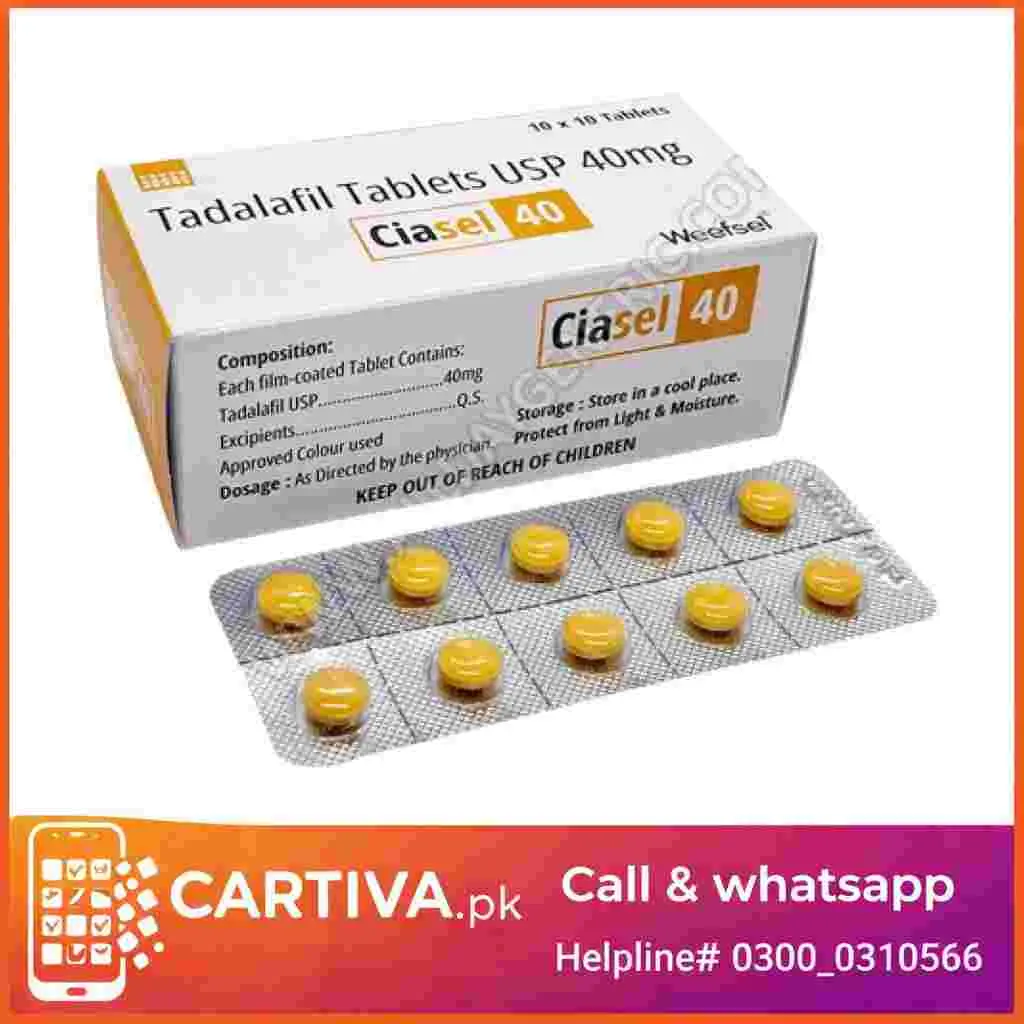 Ciasel 40mg Tablets in Pakistan