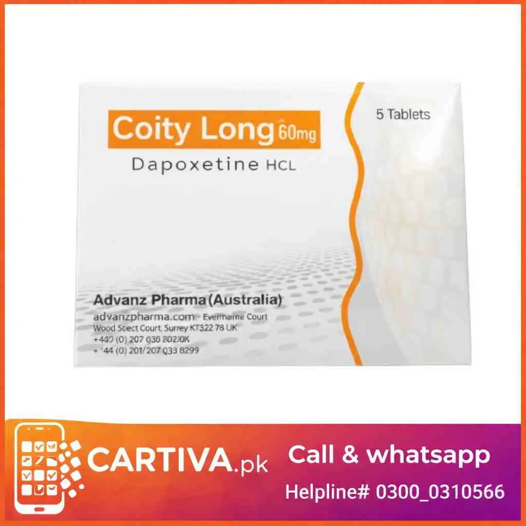 Coity Long Dapoxetine Tablets in Lahore
