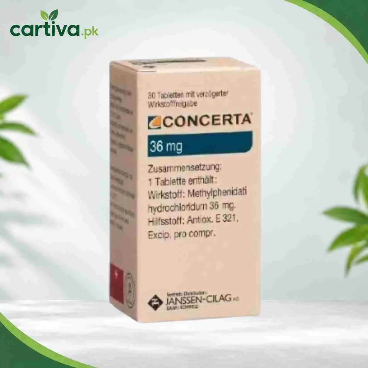 Concerta 36mg Tablets in Pakistan