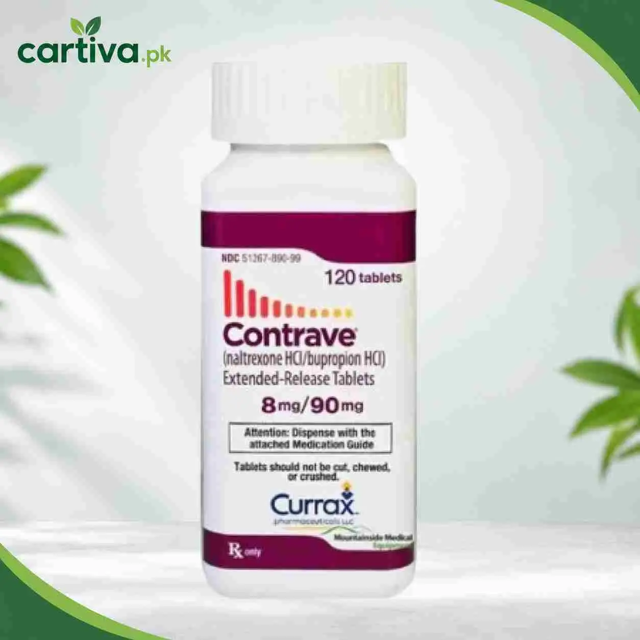 Contrave 8mg/90mg Tablets in Pakistan