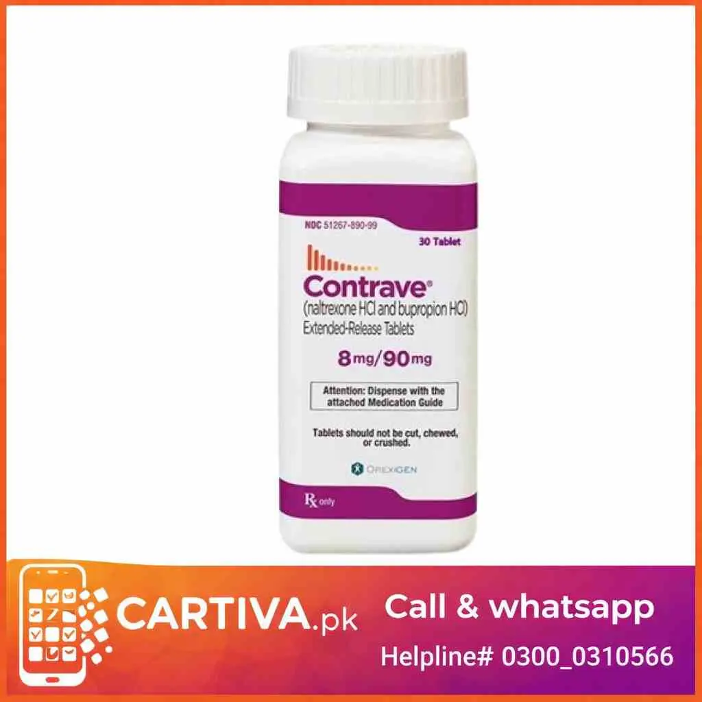 Contrave Tablets Price in Pakistan
