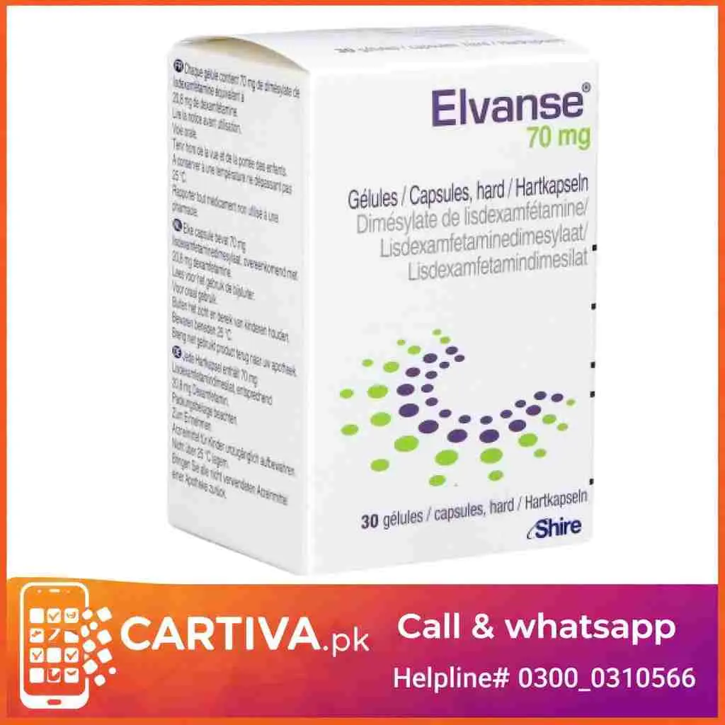 Elvanse 70mg Price in Pakistan