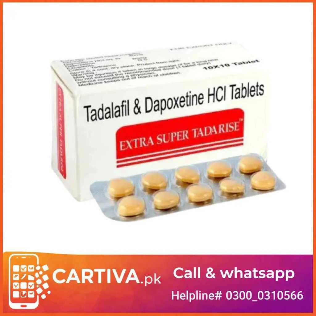 Extra Super Tadarise Tablets 100mg in Pakistan