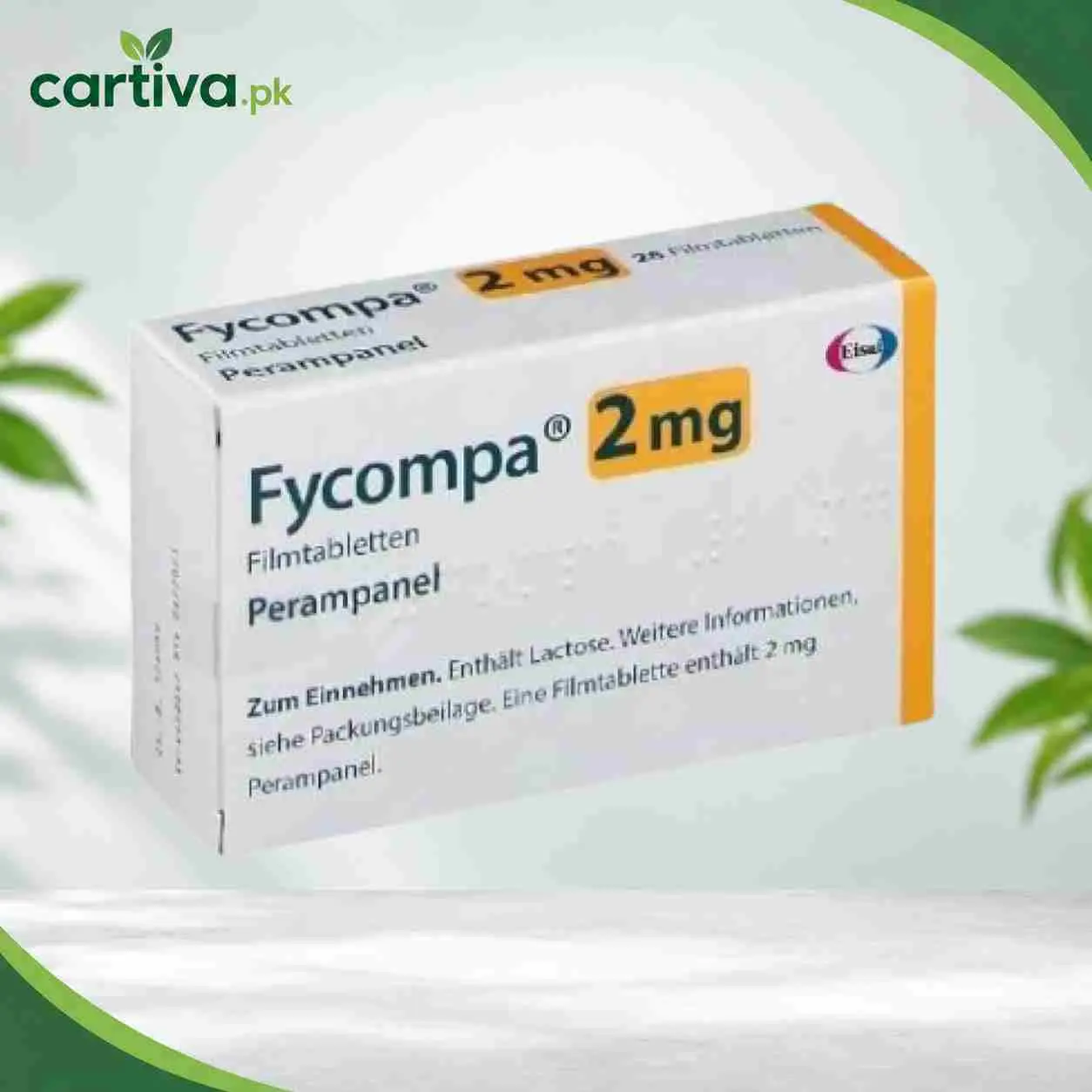 Fycompa 2mg Tablets In Pakistan