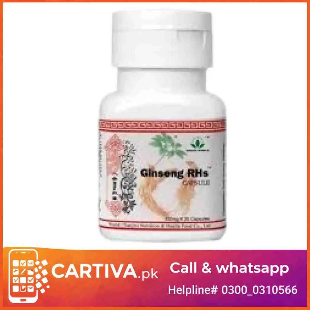 Ginseng RHs Capsules 350mg in Pakistan