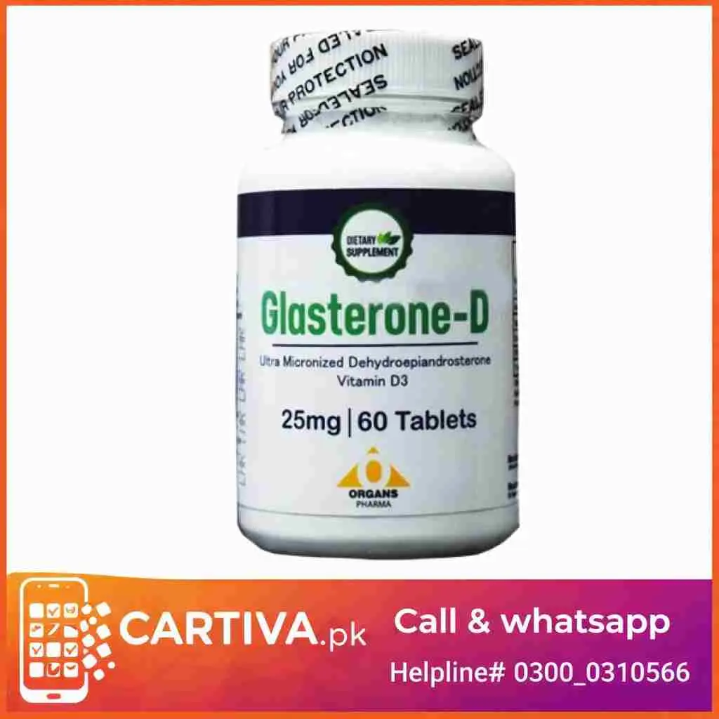 Glasterone-D Tablets 25mg Price in Pakistan
