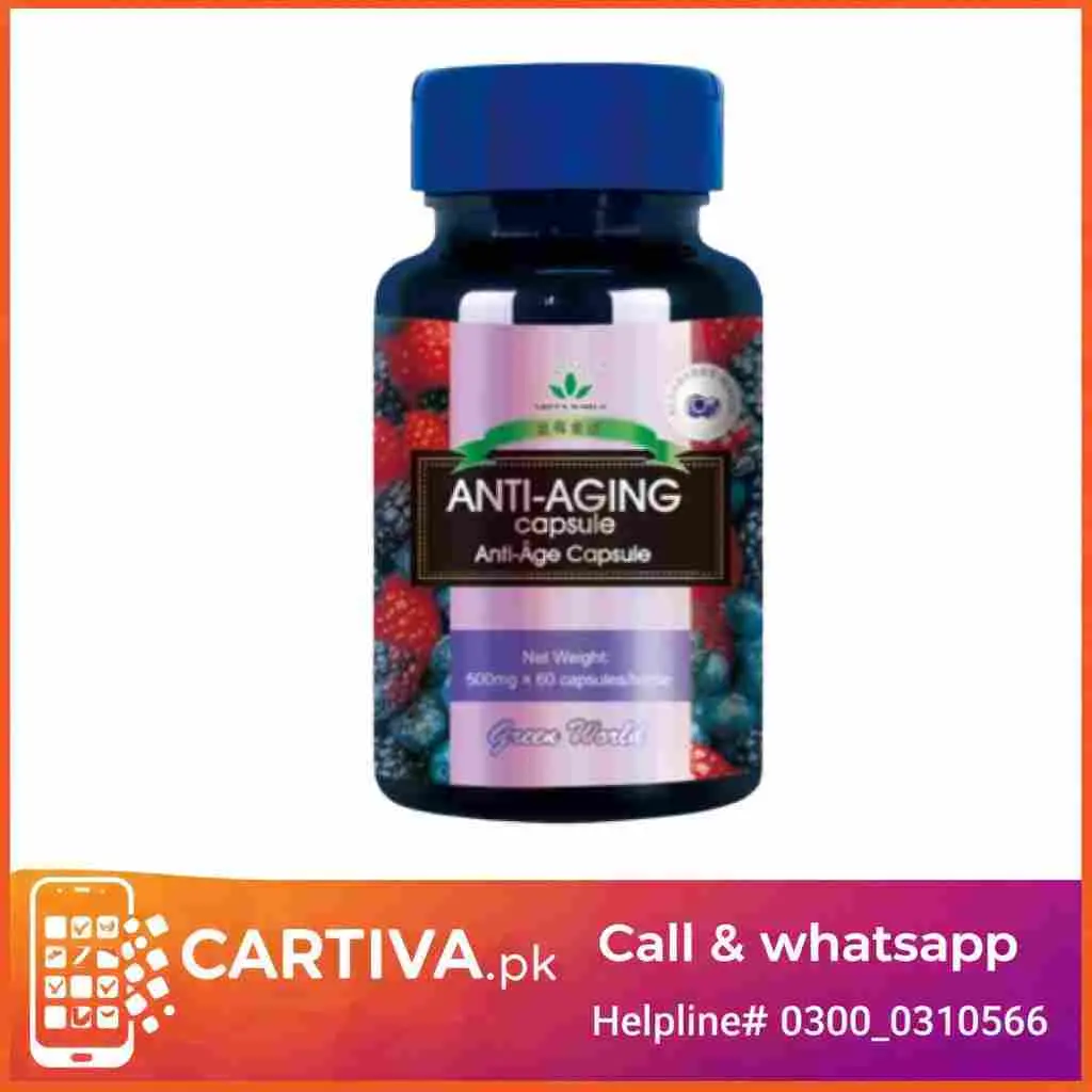 Green World Blueberry Anti Aging Capsule Price in Pakistan