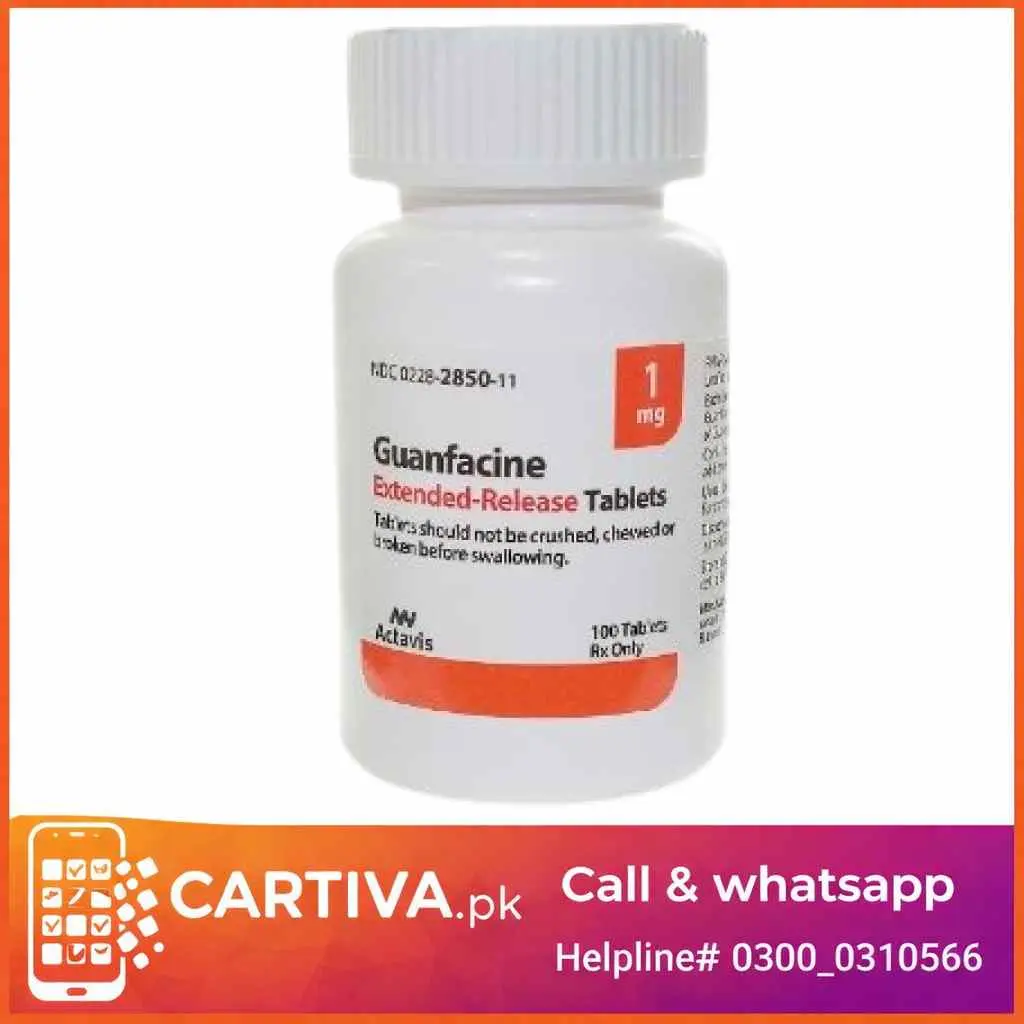 Guanfacine ER 1mg price In Pakistan