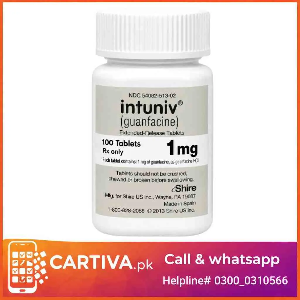 Intuniv Guanfacine 1mg Price in Pakistan