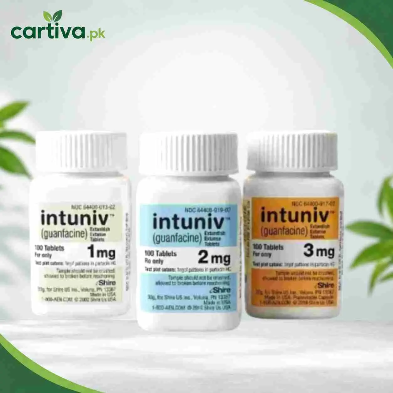 Intuniv Guanfacine 2mg Price in Pakistan