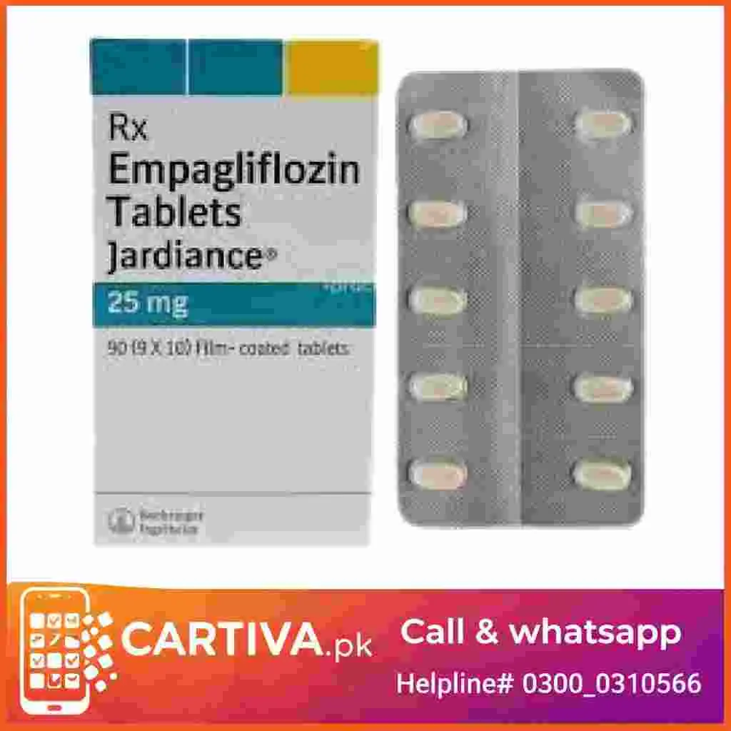 Jardiance 25mg (Empagliflozin) Tablets Price in Pakistan