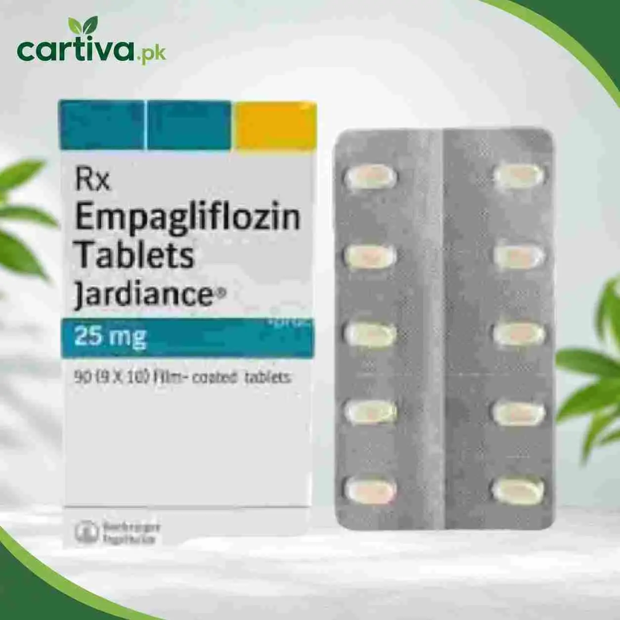 Jardiance 25mg (Empagliflozin) Tablets Price in Pakistan