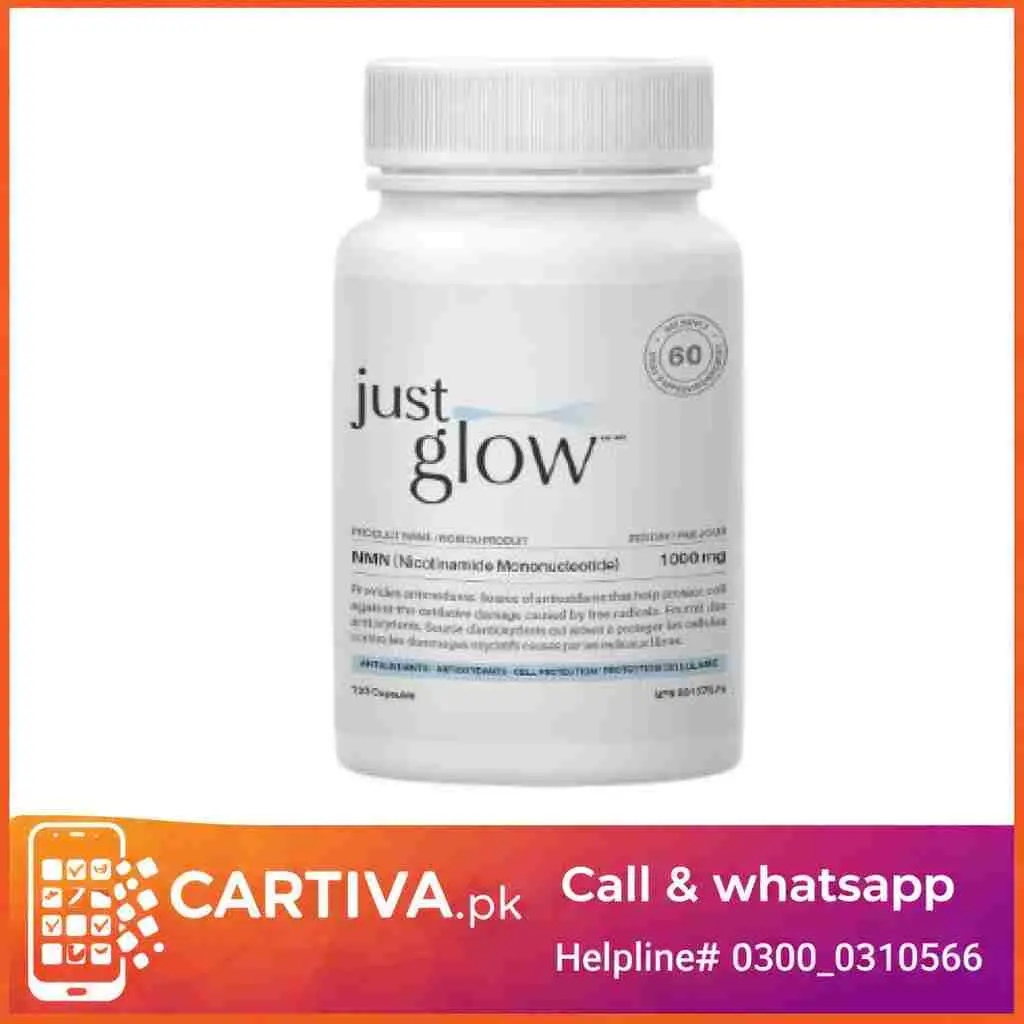 Just Glow NMN 1000mg Capsules in Pakistan