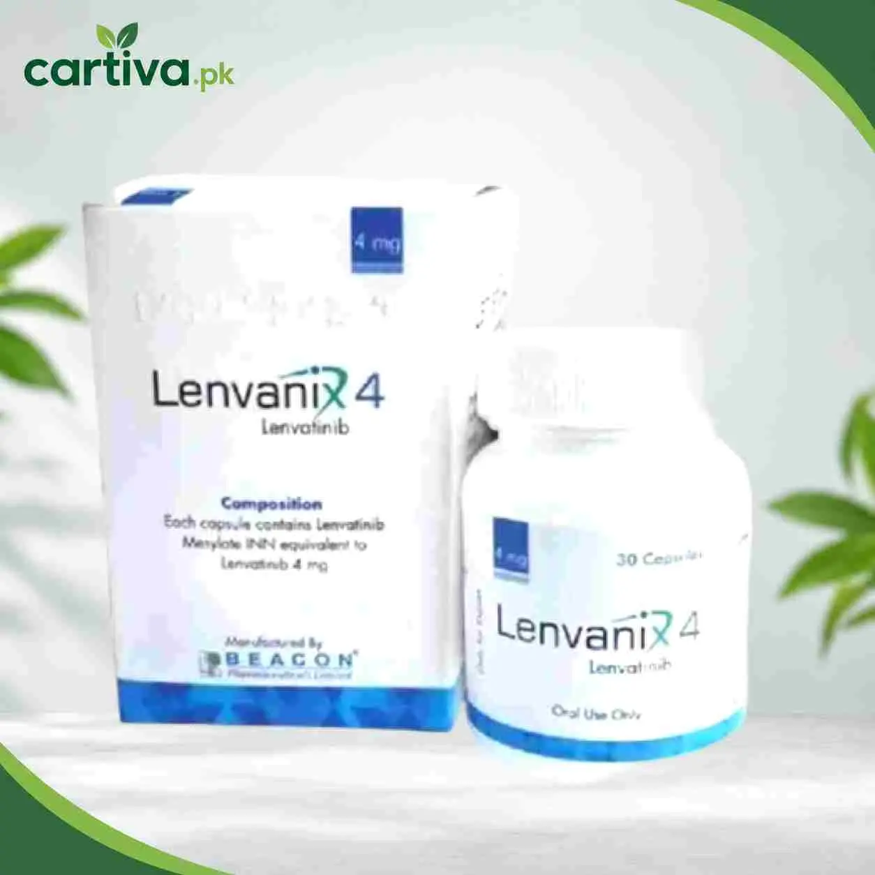 Lenvatinib 4mg Capsules in Pakistan