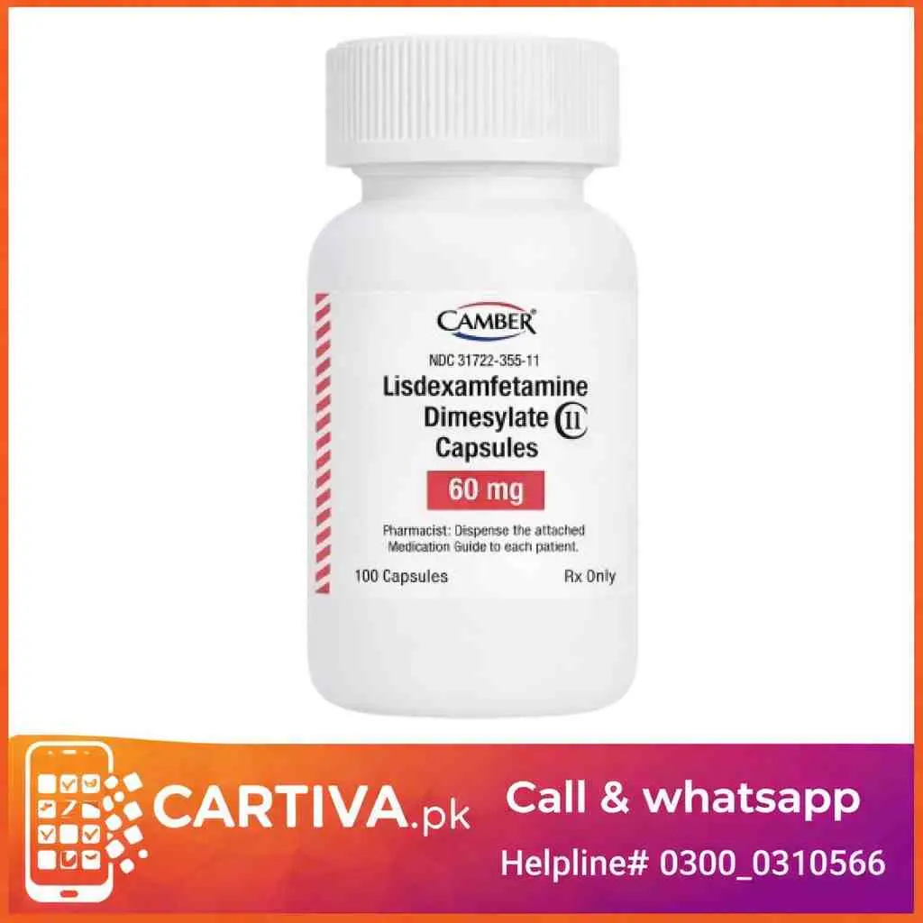 Lisdexamfetamine 60Mg Pills In Pakistan