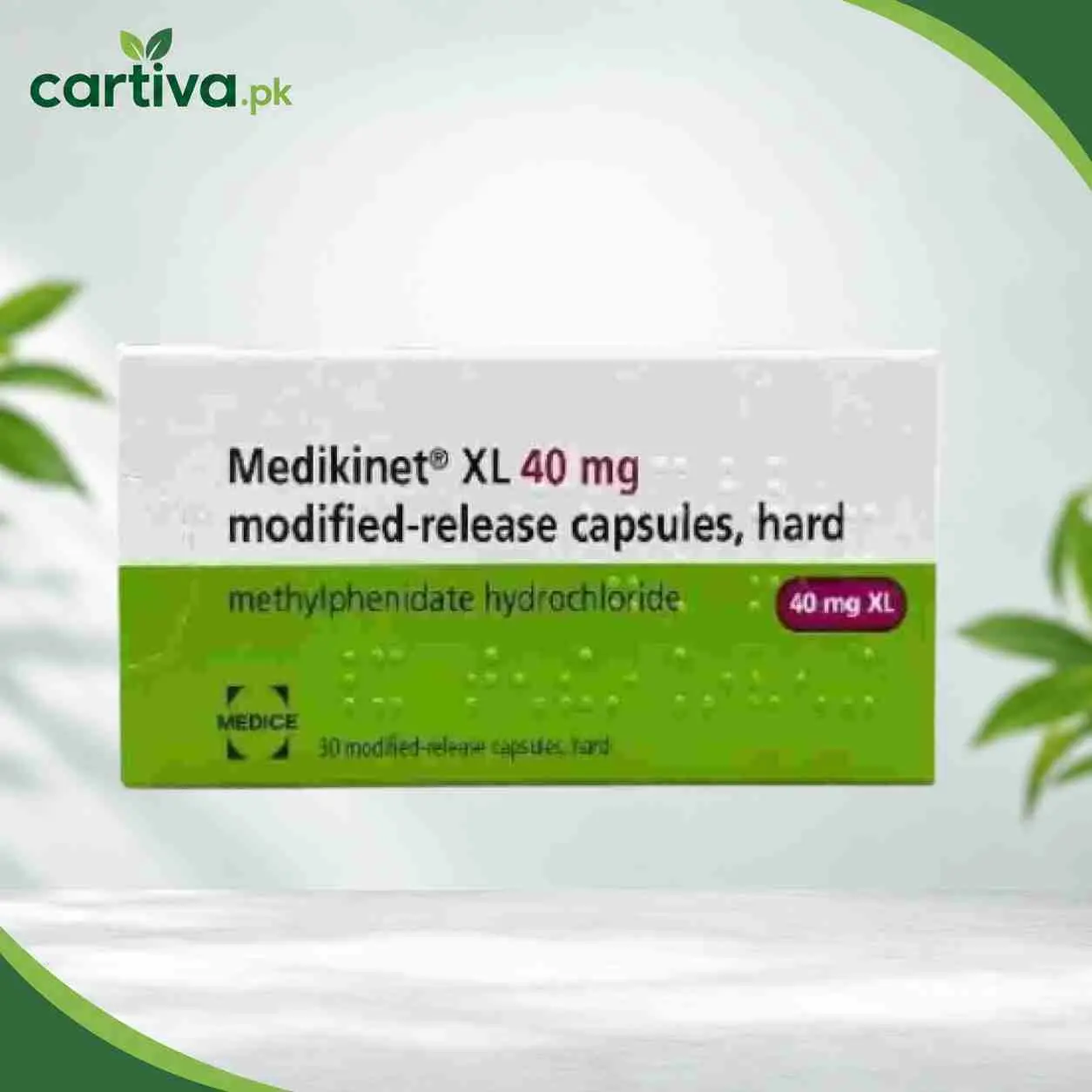 Medikinet XL 40mg Tablets Price in Pakistan
