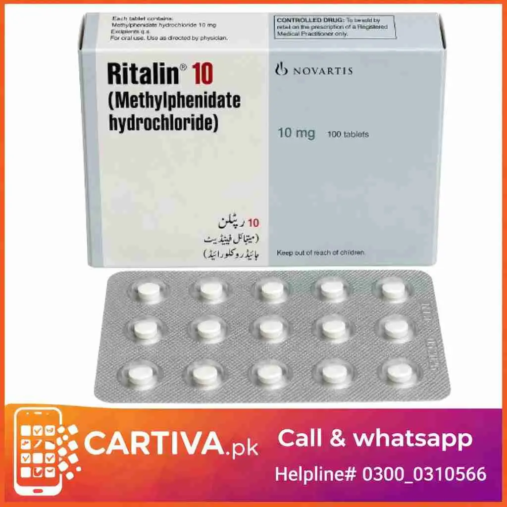 Methylphenidate 10mg Price in Pakistan
