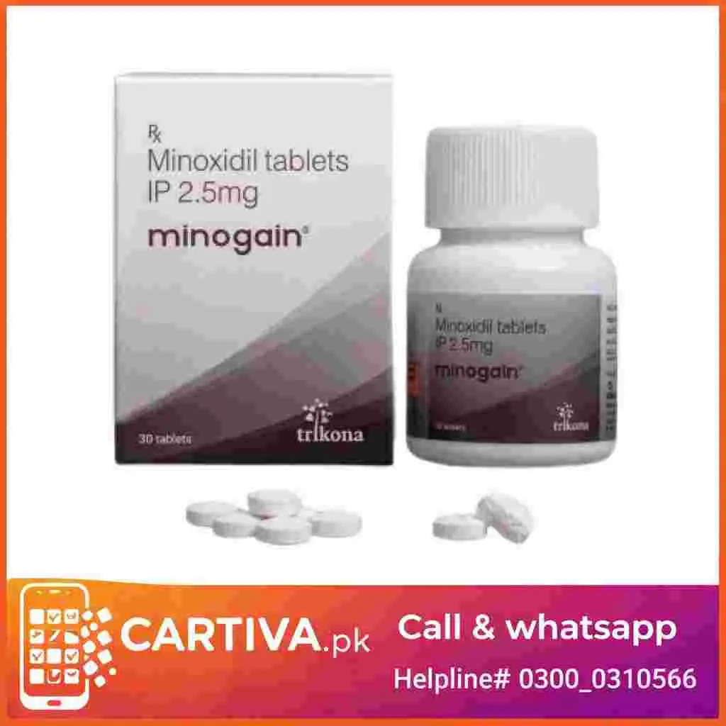 Minogain 2.5mg Tablet Price in Pakistan