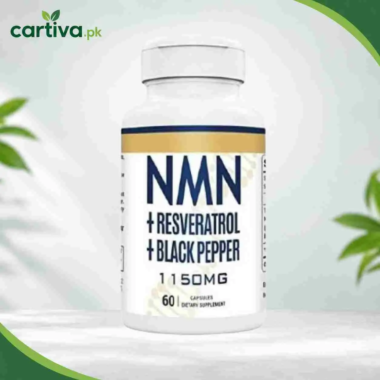 NMN & Resveratrol 60 Pills 1100mg In Pakistan