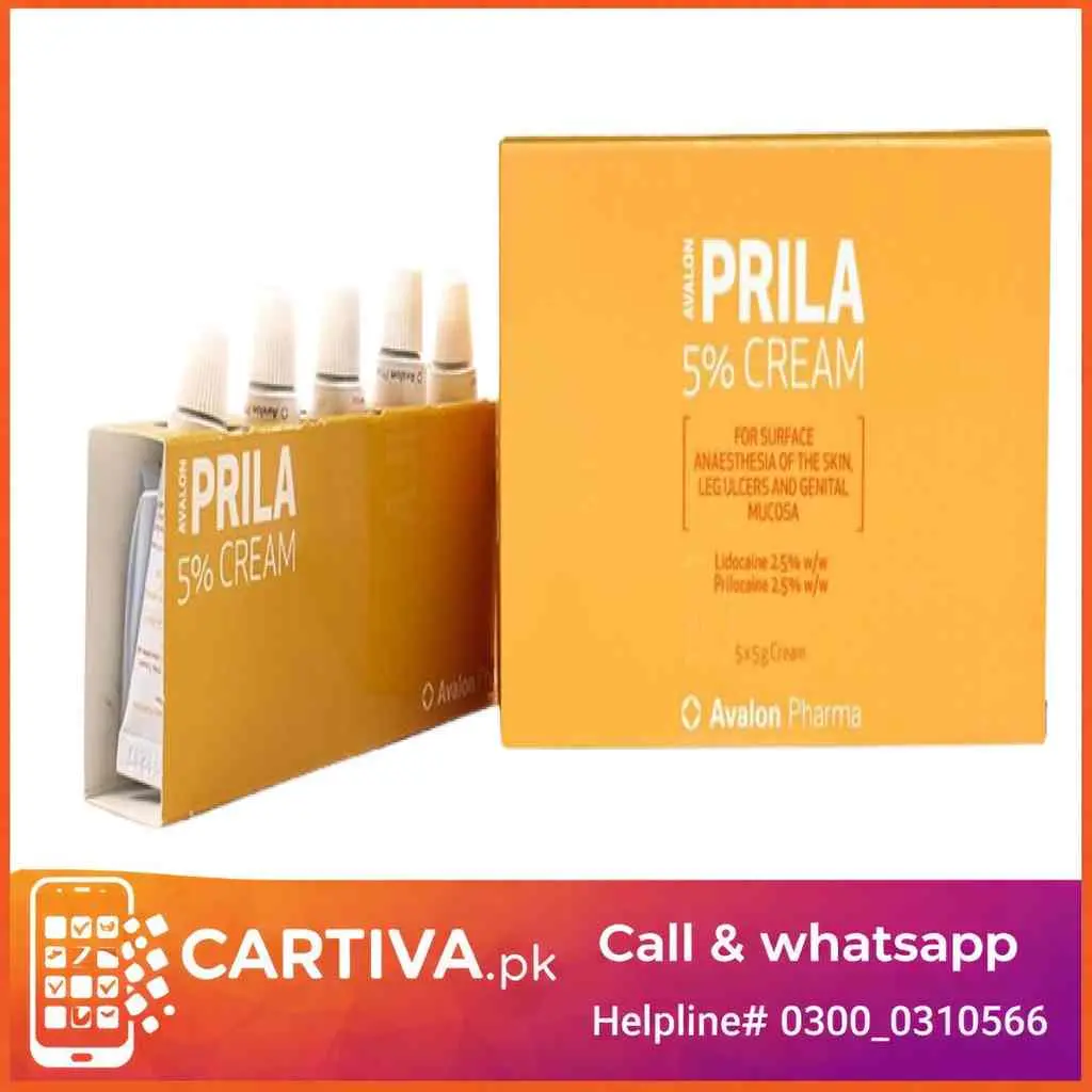 Prila 5% Cream 5gm In Pakistan 