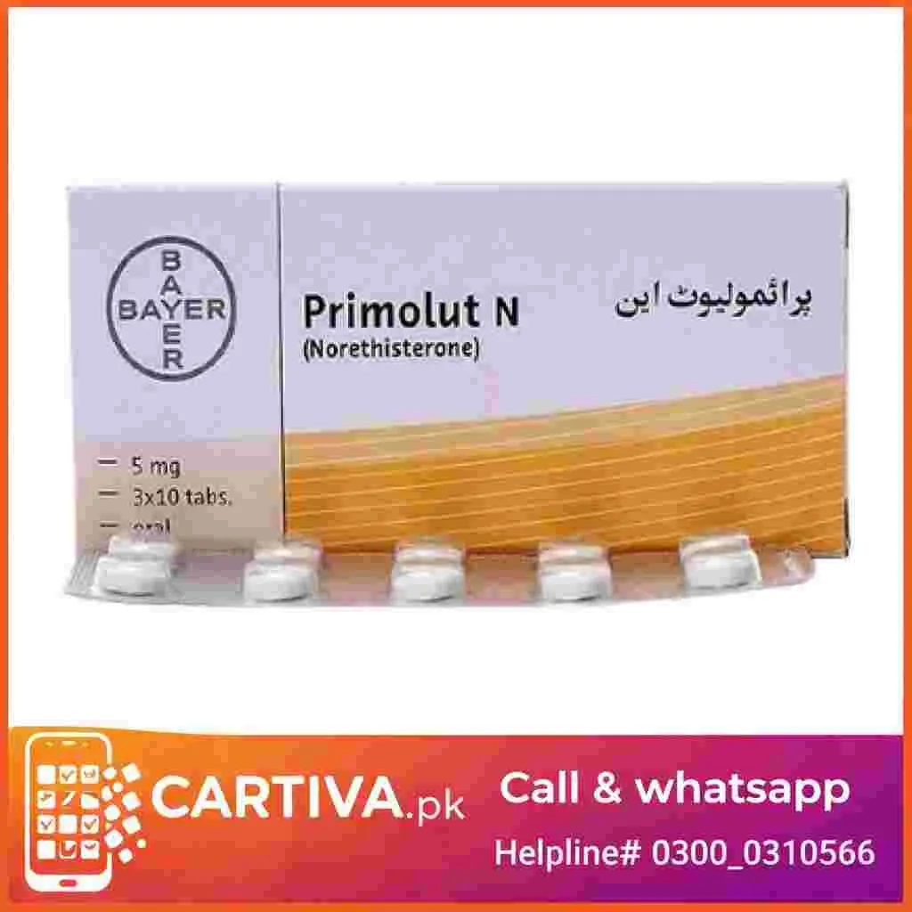 Primolut N (5mg) Tablets in Pakistan