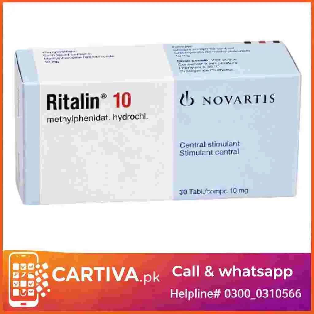 Ritalin 10mg Tablets Price in Pakistan