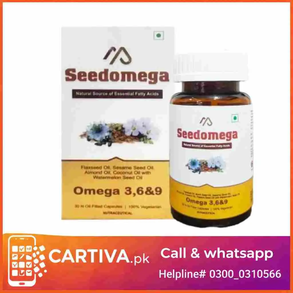 Seedomega Oil Filled Vegetarian Capsule In Pakistan