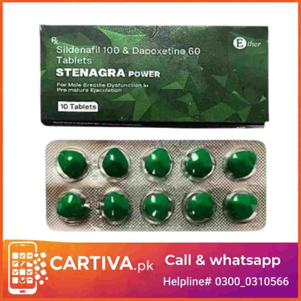 Stenagra Power Dapoxetine Tablets In Pakistan