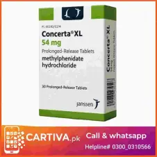 Concerta XL 54mg Tablets Price in Pakistan