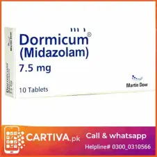 Dormicum (Midazolam) 7.5mg Tablets In Pakistan