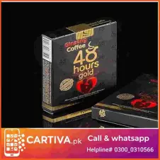 Ginseng 48 Hours Gold Coffee Premium Herbal Energy Coffee in Pakistan