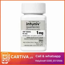 Intuniv 1 mg (Guanfacine Extended Release) in Pakistan