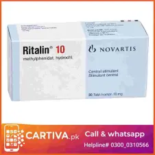 Ritalin 10mg Tablets Price in Pakistan