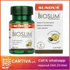 Sunova BioSlim Tablets Price In Pakistan