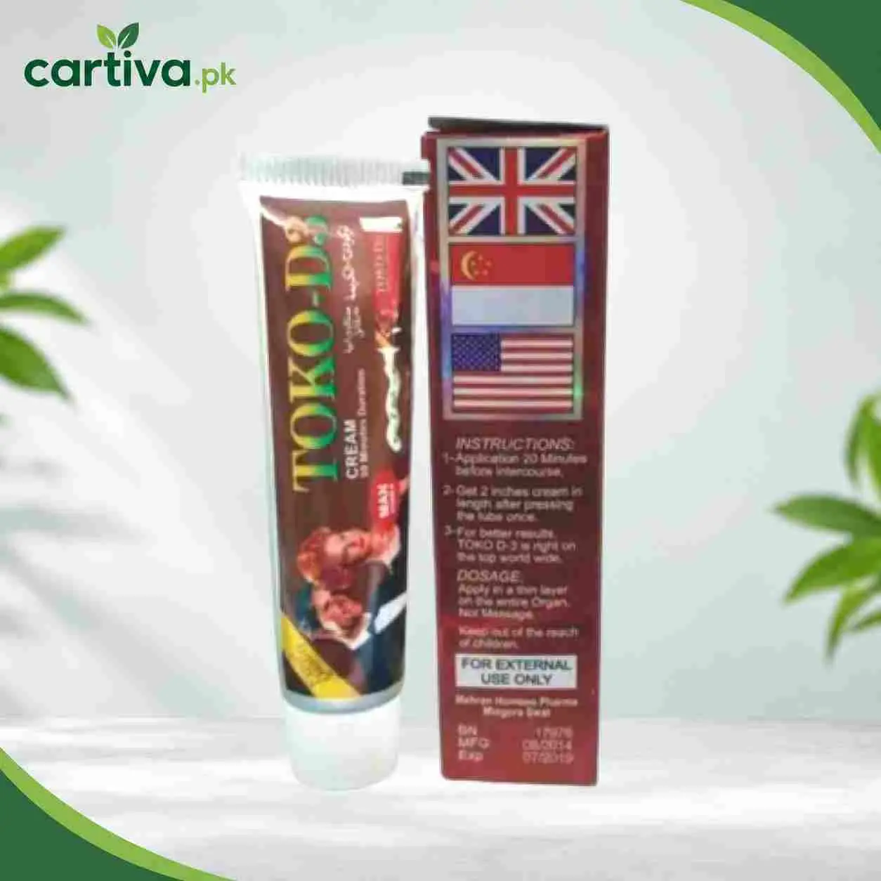 Toko D3 Cream In Pakistan