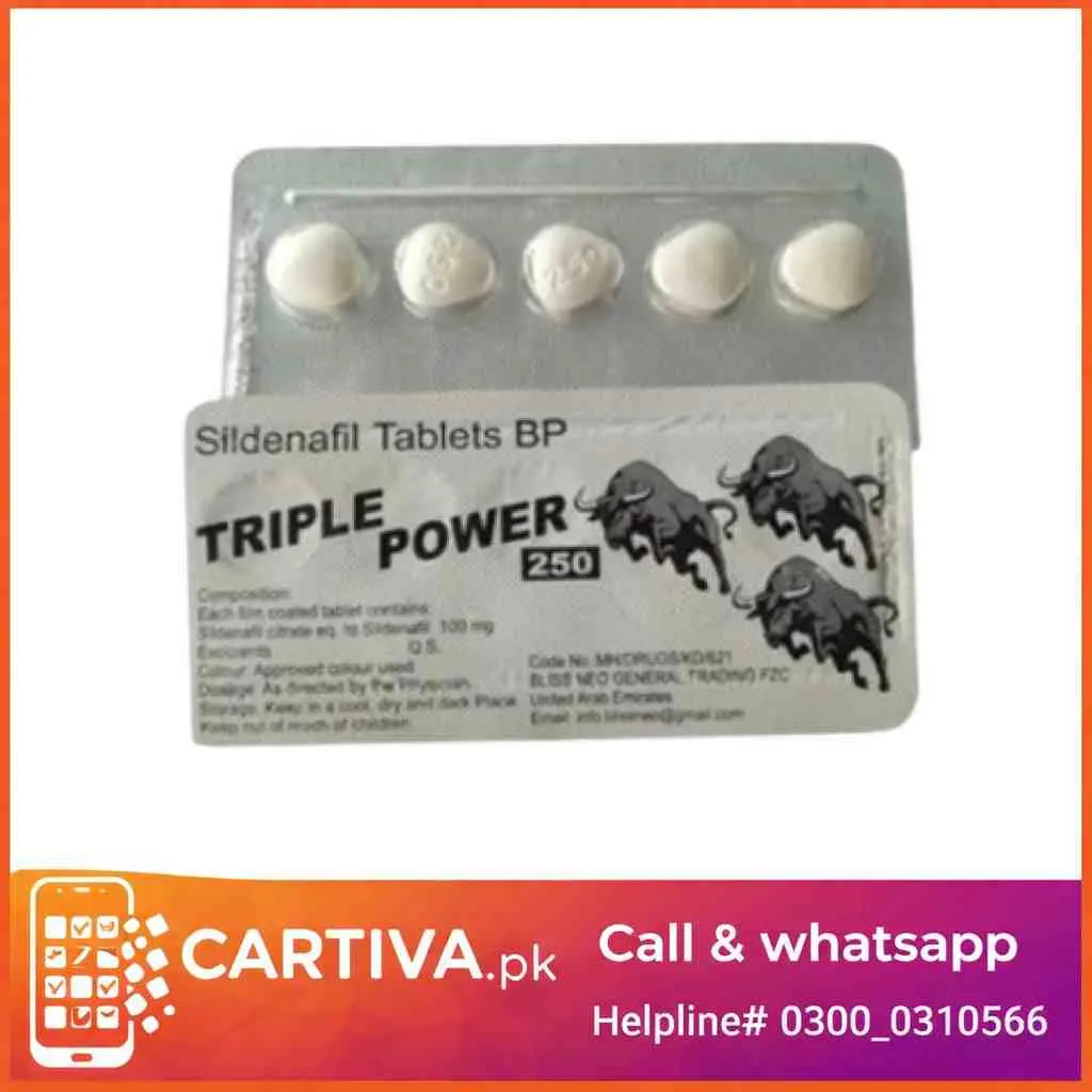 Triple Power 250Mg Tablets In Pakistan