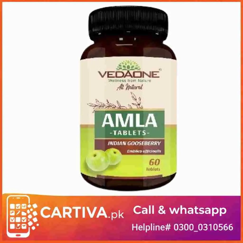 VedaOne Organic Amla 60 Caplets in Pakistan
